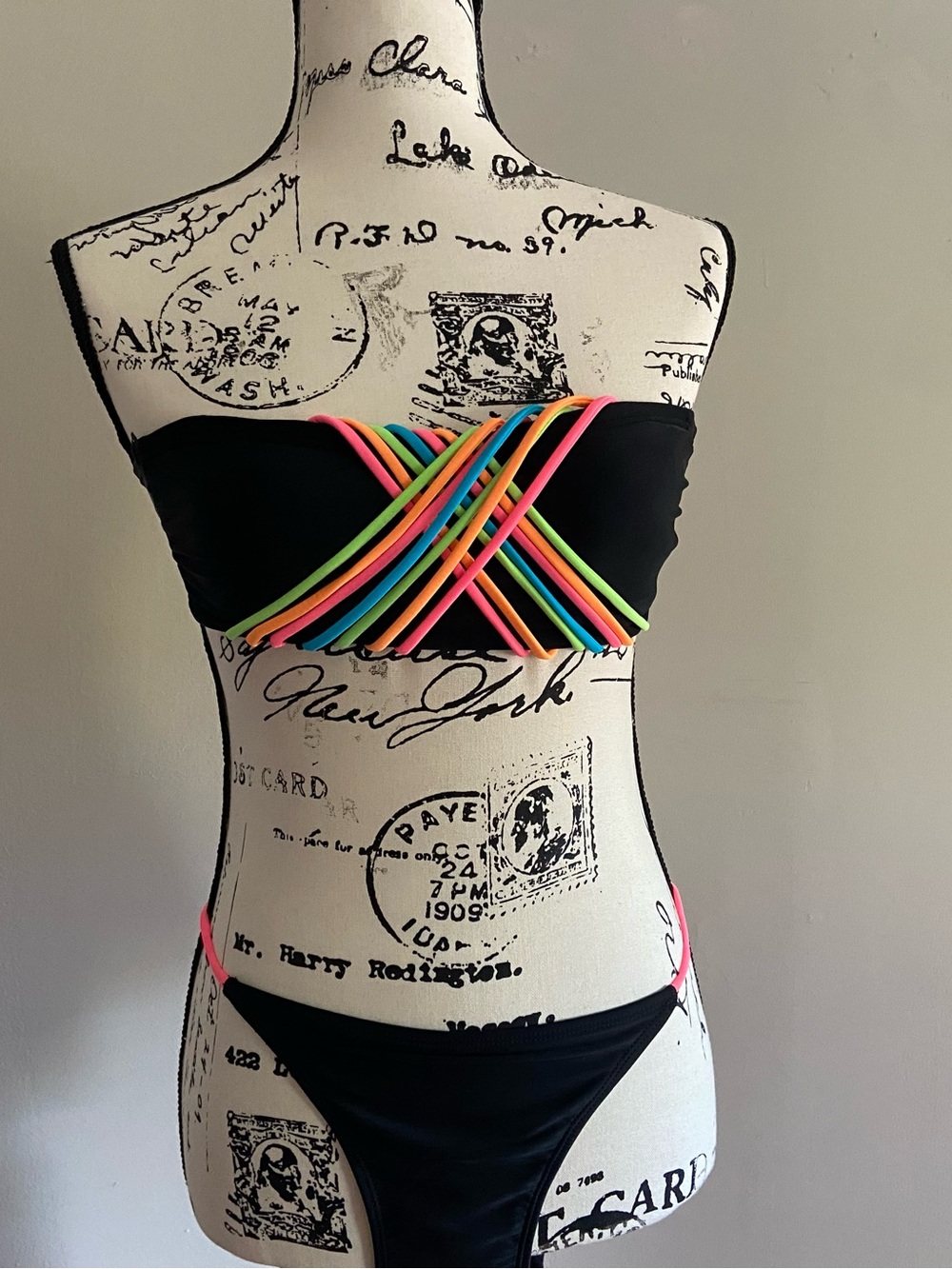 Wet seal Tube Top Bikini Set